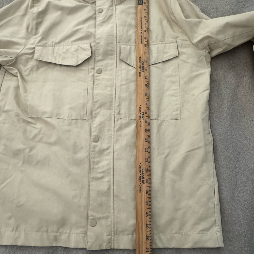 Nike Men’s Sportswear Woven M65 Full-Zip Military Jacket Sand Large - Picture 11 of 13